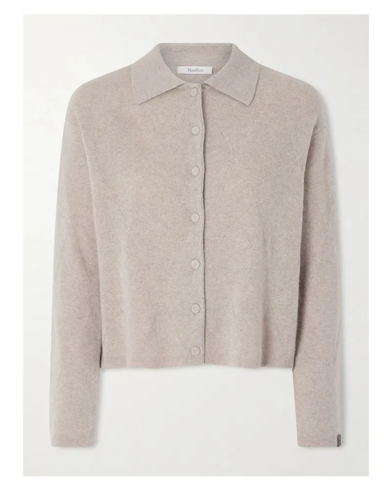 Max Mara Cashmere Cardigan - Neutrals Neutrals