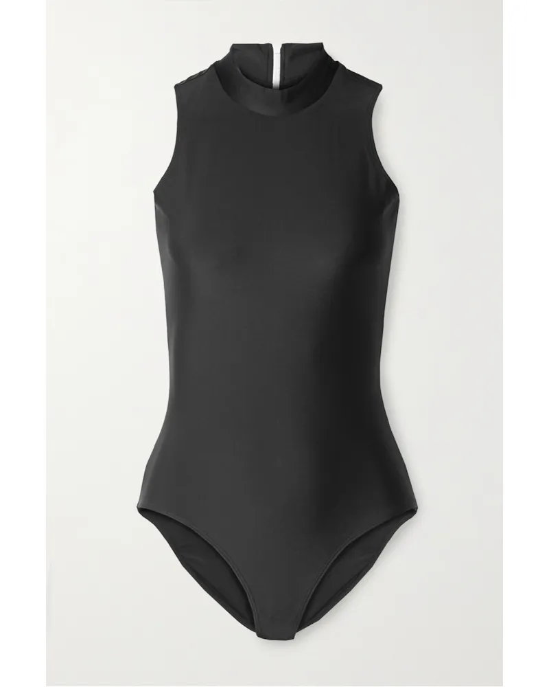 Cover Swim Net Sustain Badeanzug aus Recyceltem Material Schwarz