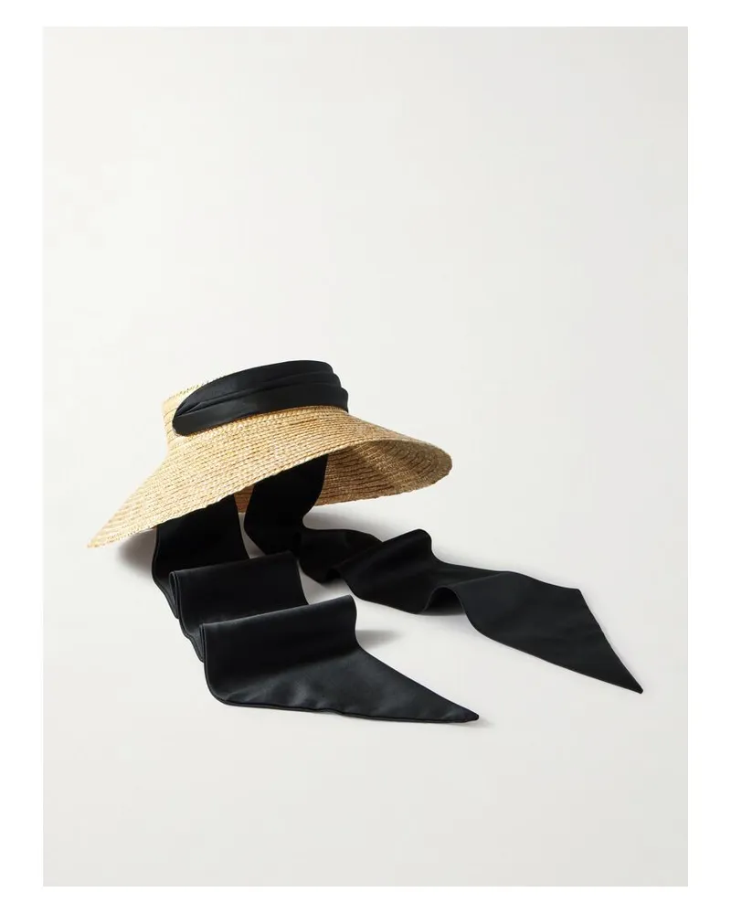 Eugenia Kim Arabella Strohhut Mit Satinbesatz Und Cut-out - Neutral Neutral
