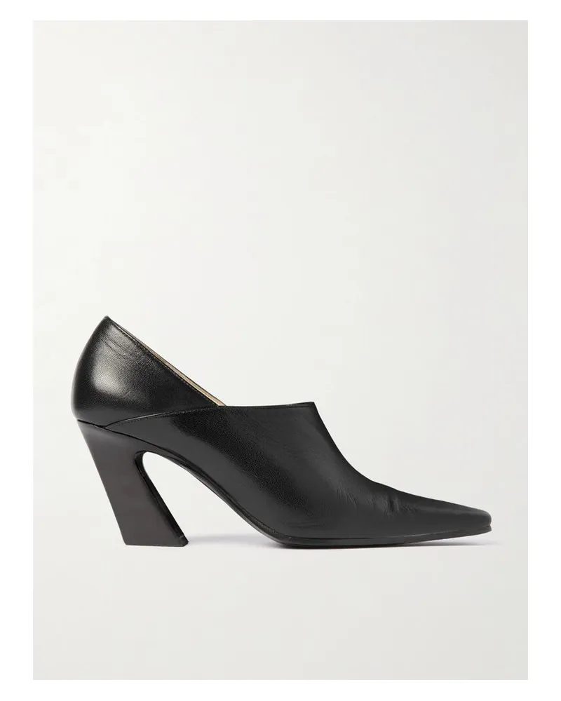 Bottega Veneta Banzai Pumps Aus Leder - Schwarz Schwarz
