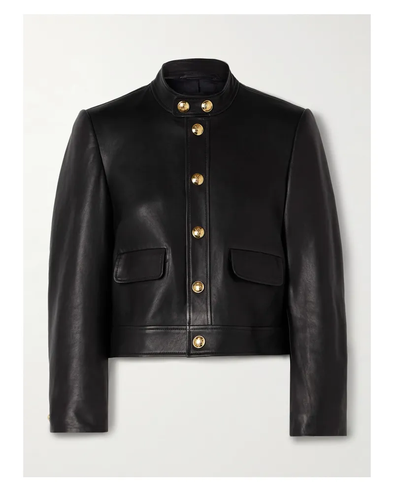 Nili Lotan Hadley Leather Jacket - Black Black