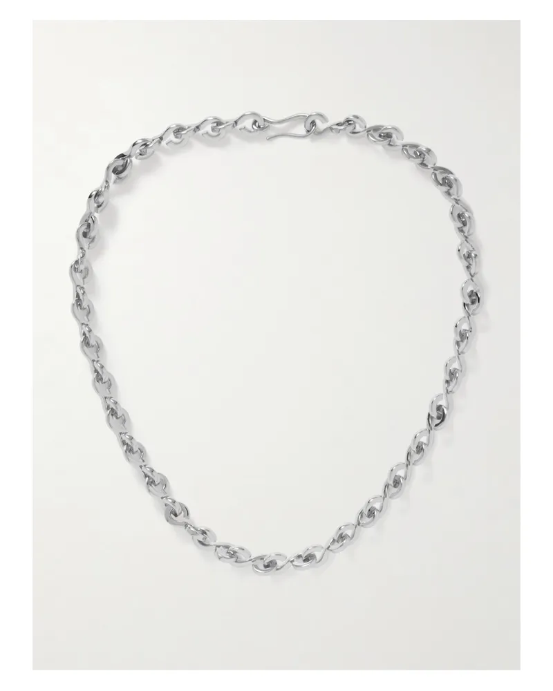 Laura Lombardi Nuova Rhodium-plated Necklace - Silver Silver