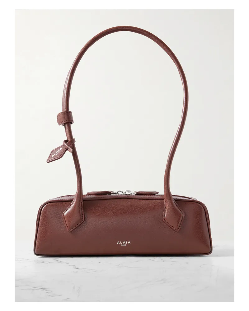 Alaïa Le Teckel Small Leather Shoulder Bag - Brown Brown