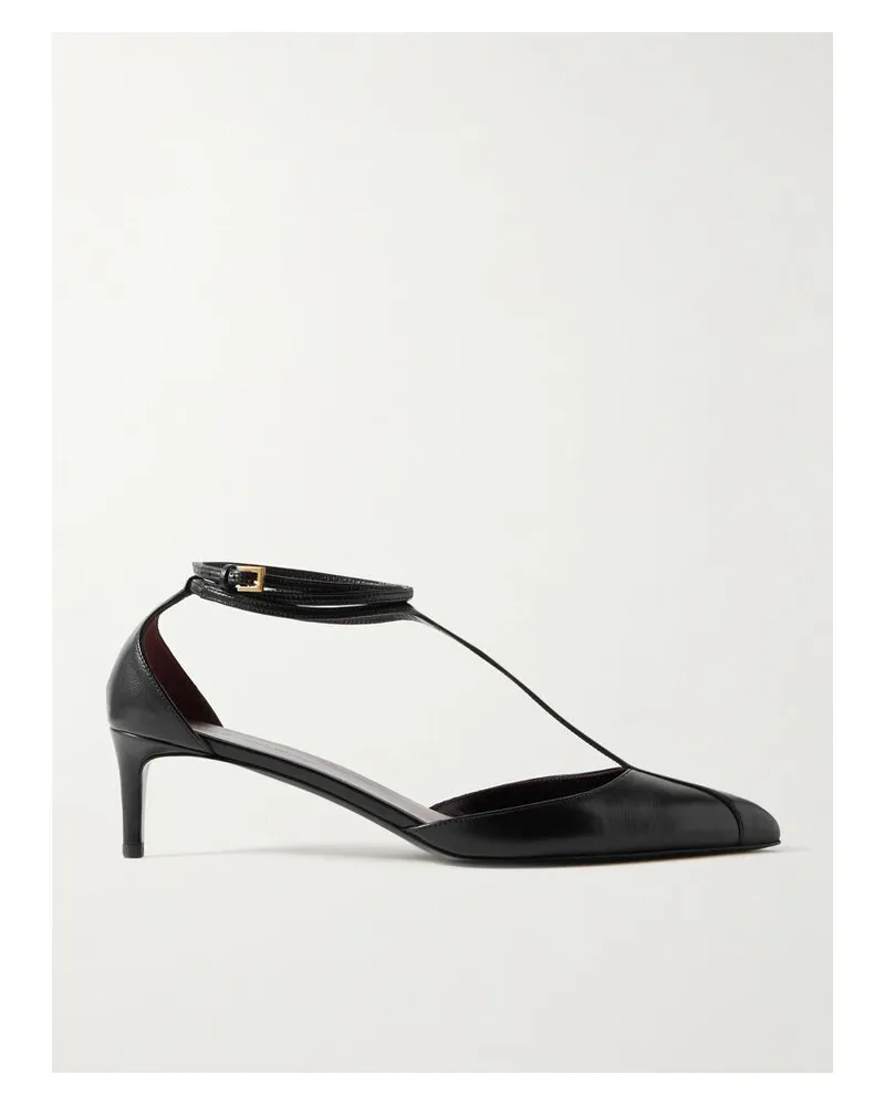 KHAITE Mia Pumps Aus Leder - Schwarz Schwarz