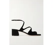Azilia 45 Sandalen Aus Veloursleder - Schwarz