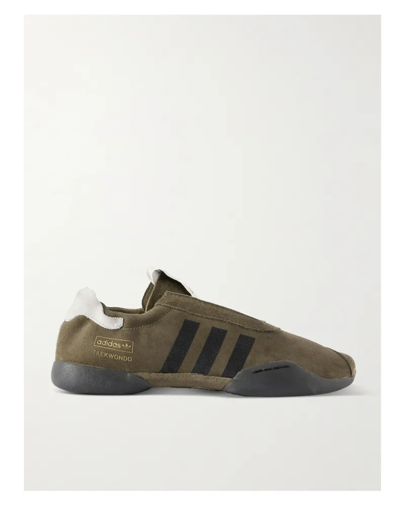adidas Song For The Mute Taekwondo Mei Sneakers Aus Veloursleder - Grün Grün