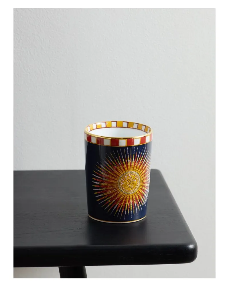 La DoubleJ Tasse Aus Porzellan Mit Vergoldetem Detail - Blau Blau