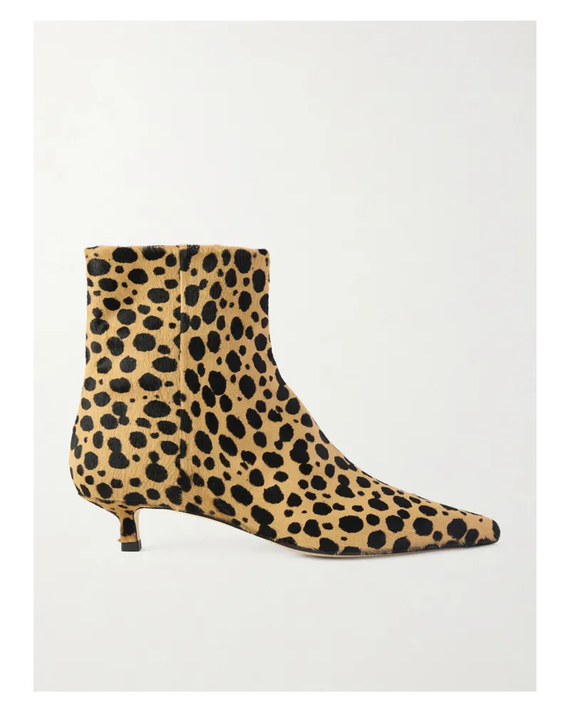 aeyde Sofie Leopard-print Calf Hair Pumps - Animal Print Animal