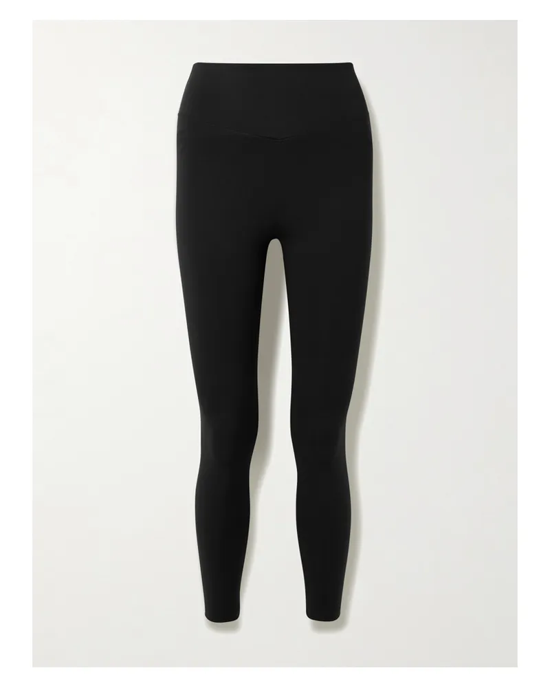 Eres Bille Leggings Aus Stretch-jersey Mit Stickerei - Schwarz Schwarz
