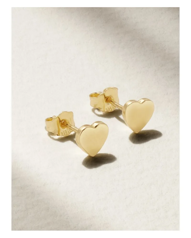 Jennifer Meyer Heart Ohrringe Aus 18 Karat Gold Gold