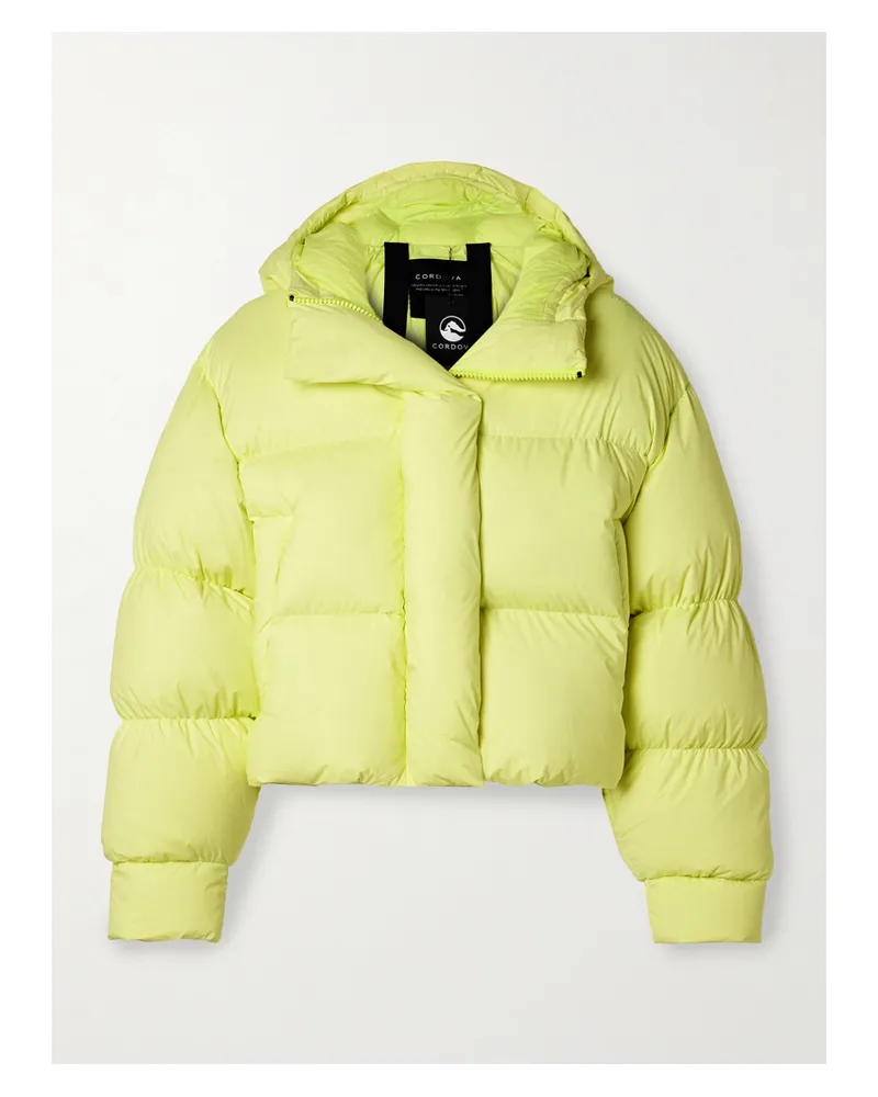 CORDOVA Aomori Gesteppte Skijacke Mit Daunenfüllung Und Kapuze - Gelb Gelb