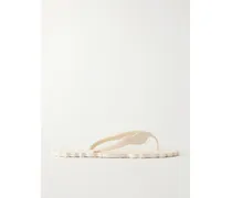 Seafoam Rubber Thong Sandals - Neutrals