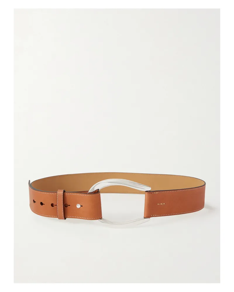 Ralph Lauren Leather Belt - Brown Brown