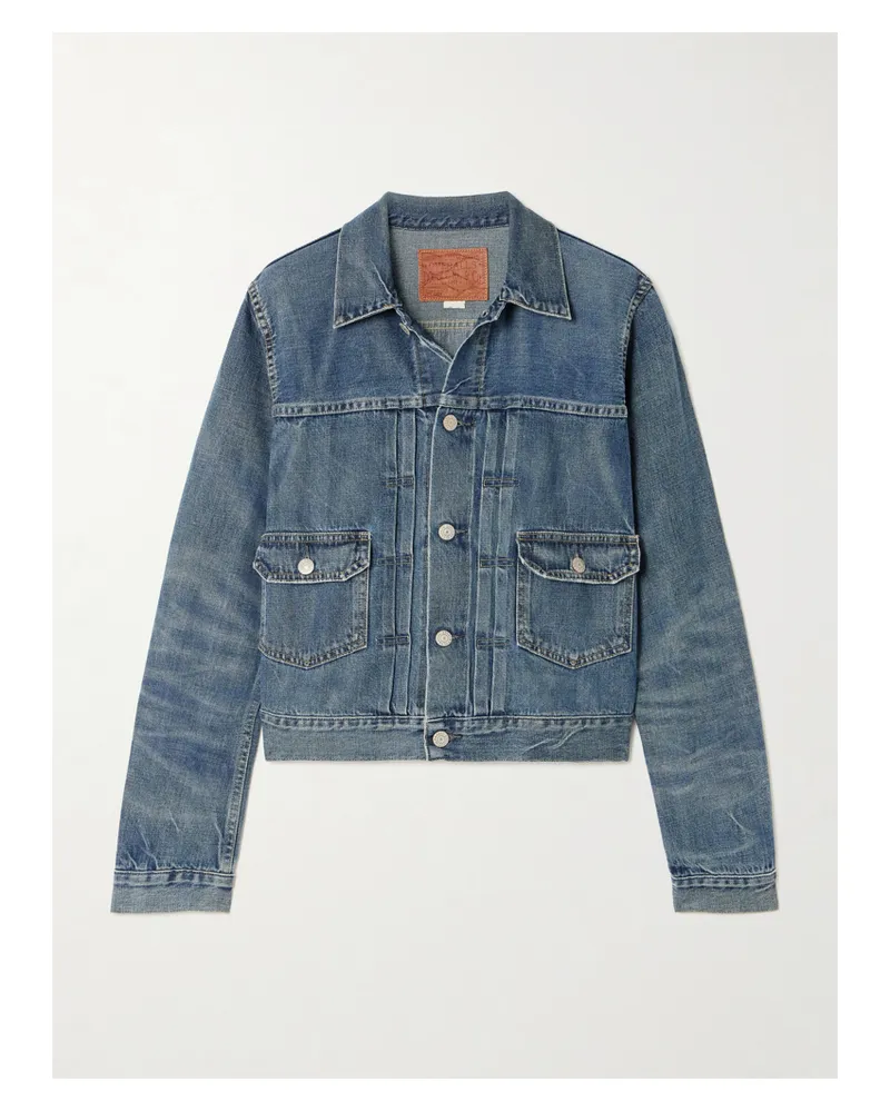 RRL Jeansjacke - Blau Blau