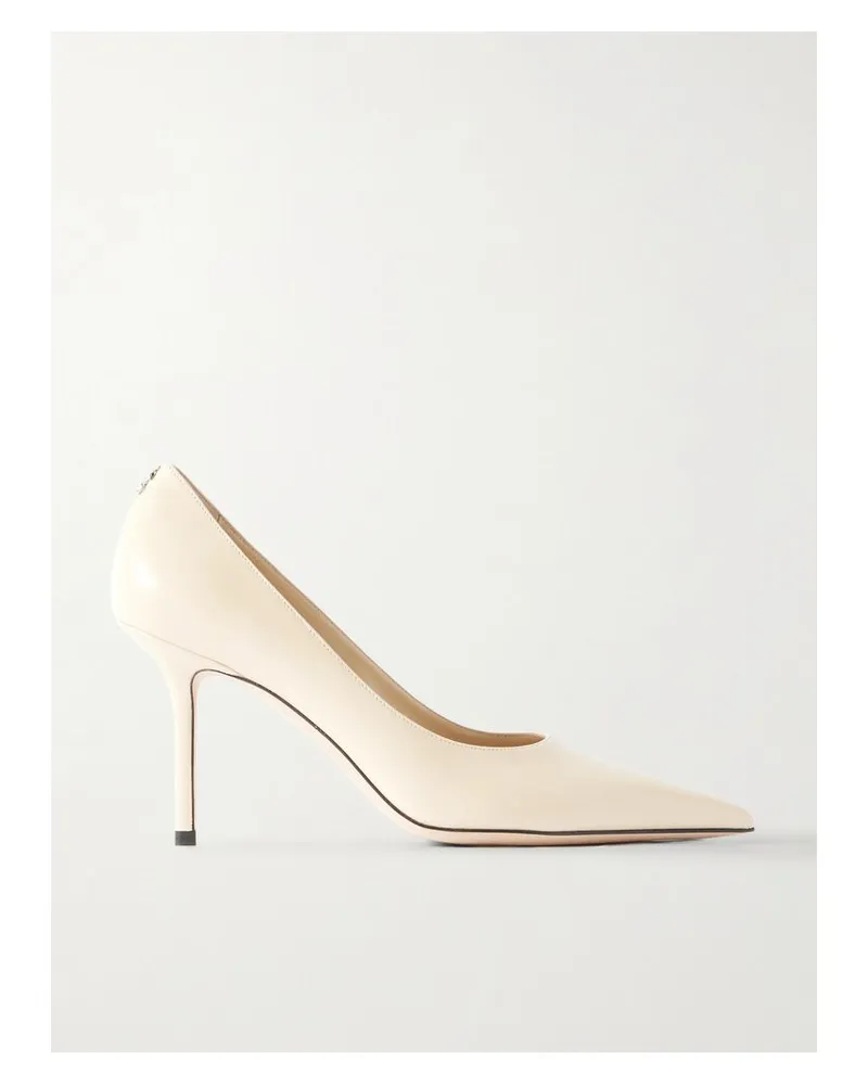 Jimmy Choo Love 85 Pumps Aus Leder - Creme Creme