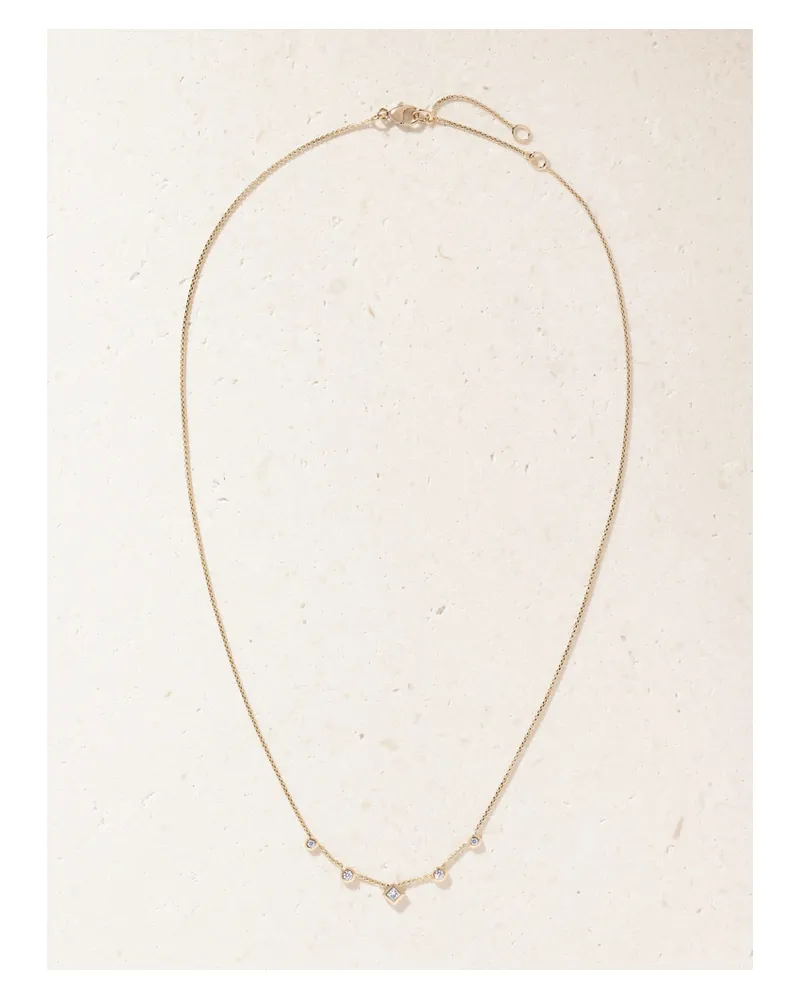 David Yurman 18-karat Gold Diamond Necklace Gold