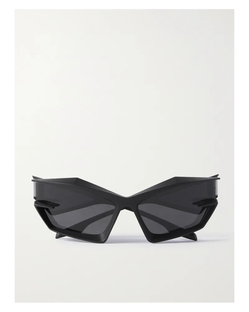 Givenchy Giv Cut Sonnenbrille Mit Cat-eye-rahmen Aus Nylon - Schwarz Schwarz
