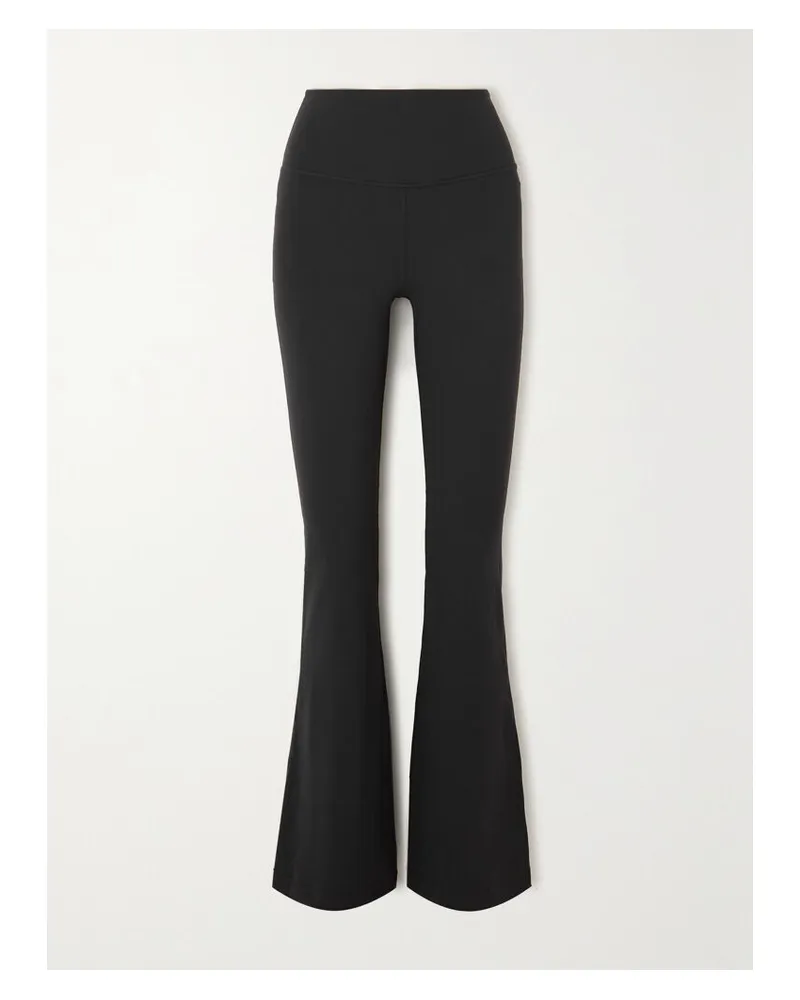 LULULEMON Groove Schlaghose Aus Stretch-material - Schwarz Schwarz