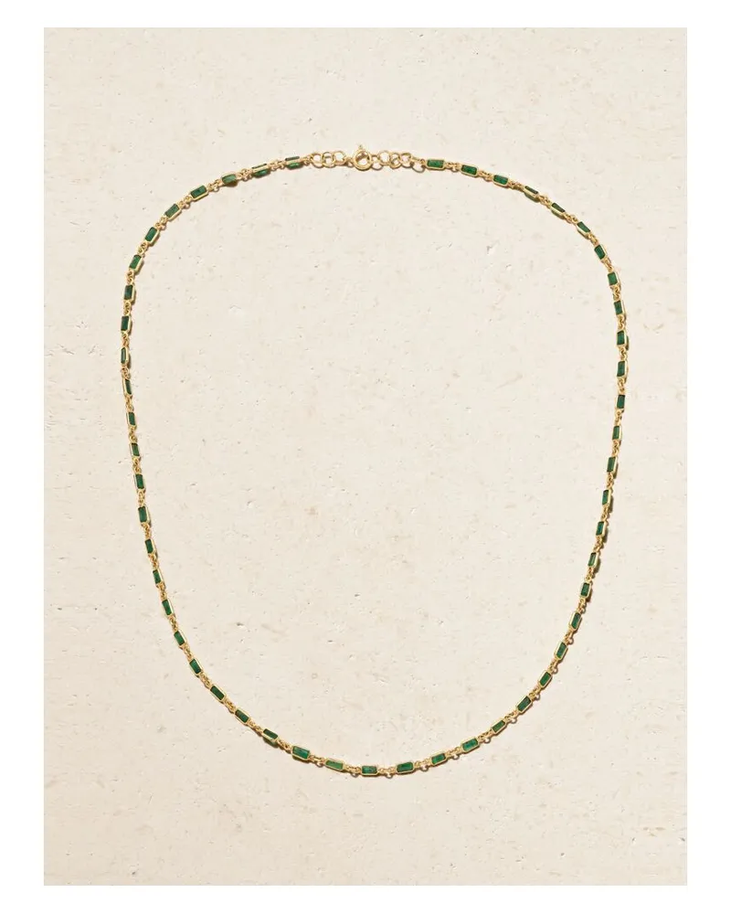 JIA JIA Kette Aus 14 Karat Gold Mit Smaragden - Grün Grün