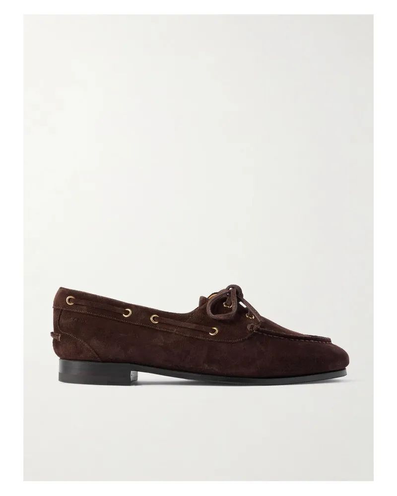 Bally Pathy Loafers Aus Veloursleder - Braun Braun