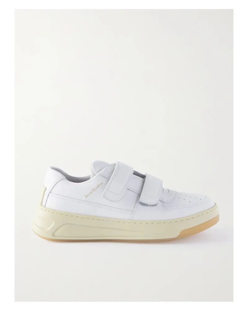 Acne Studios Sneakers Aus Leder - Weiß Weiß