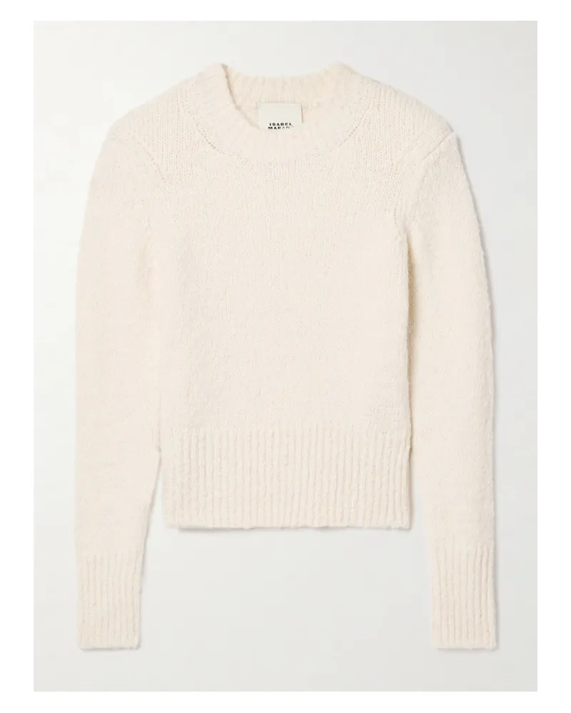 Isabel Marant Kalo Pullover aus Bouclé Ecru