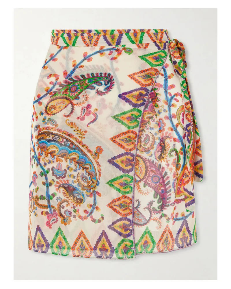 Etro Printed Voile Coverup - Multi Multi