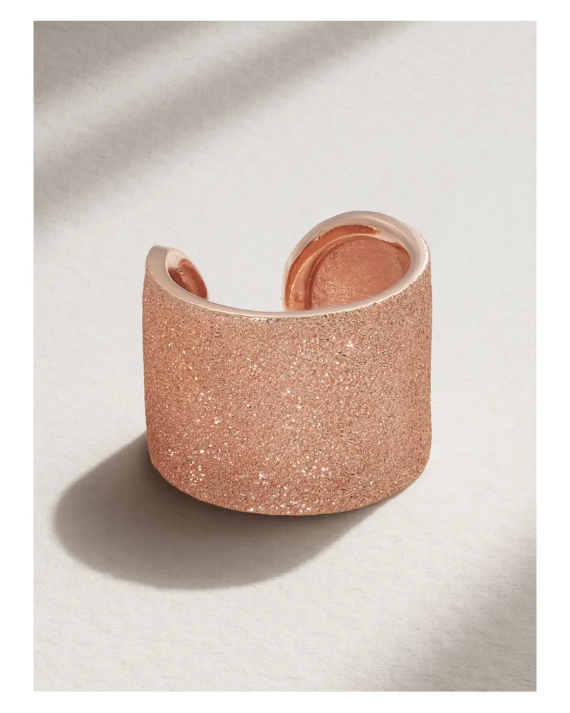 Carolina Bucci Florentine Ring Aus 18 Karat Roségold Gold