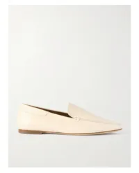 STAUD Becks Loafers aus Leder Creme