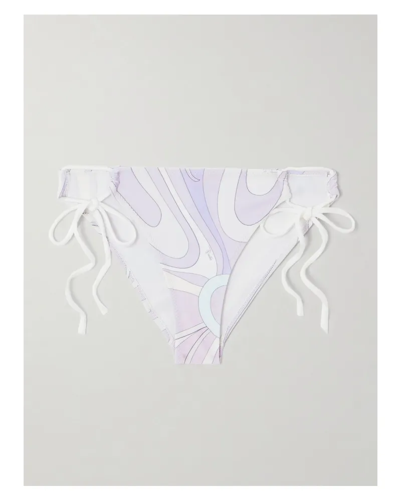 Emilio Pucci Bedrucktes Bikini-höschen - Lila Lila