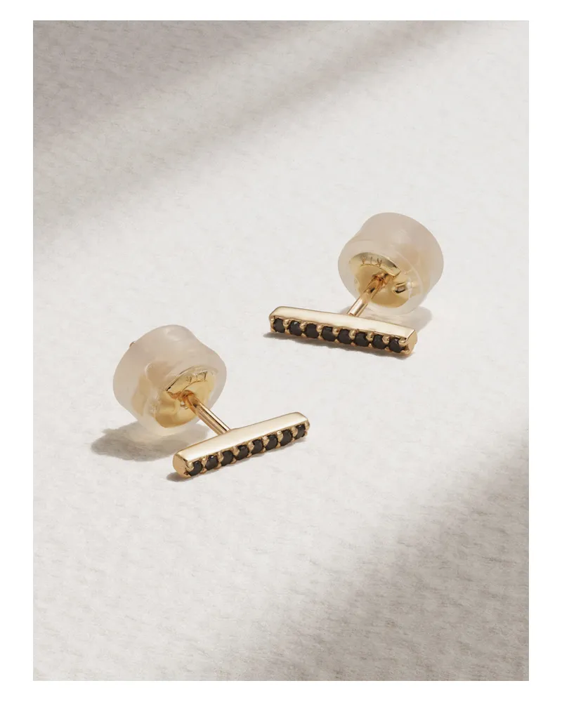 Melissa Joy Manning Ohrstecker Aus Recyceltem 14 Karat Gold Mit Diamanten Gold