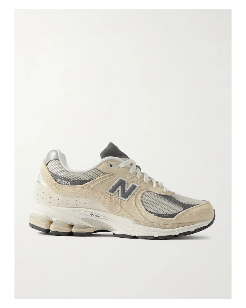 New Balance 2002r Sneakers aus Mesh und Veloursleder Neutral