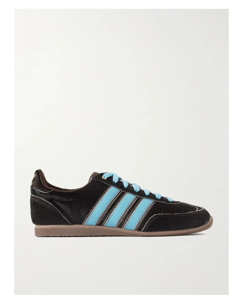 adidas Japan W Sneakers Aus Kalbshaar Und Mit Lederbesätzen - Braun Braun
