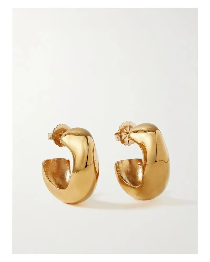 AGMES Celia Medium Vergoldete Creolen Gold