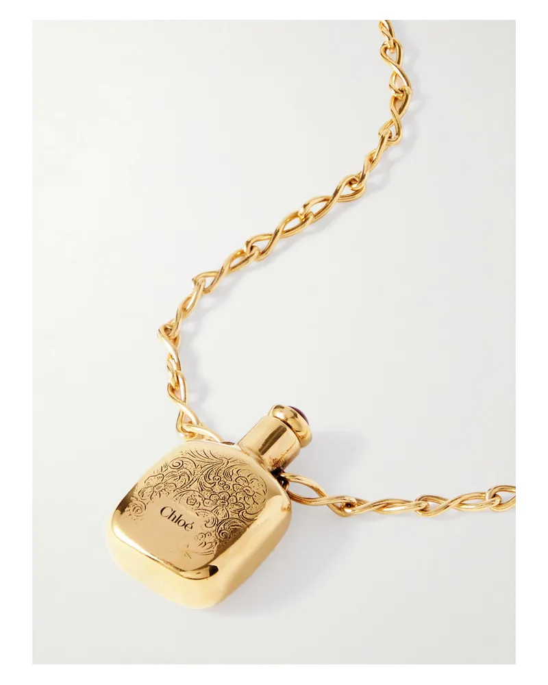 Chloé Goldfarbene Kette Gold