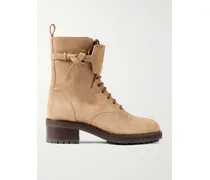 Rosabel 55 Suede Ankle Boots - Brown