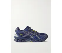 Gel-nimbus 10.1 Sneakers Aus Mesh Mit Metallic-gummibesätzen - Blau