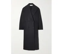 Ezra Doppelreihiger Oversized-mantel Aus Einer Wollmischung - Grau