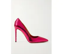 Purist 105 Pumps Aus Metallic-leder Mit Schlangeneffekt - Pink