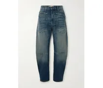 Shon Boyfriend-jeans - Blau