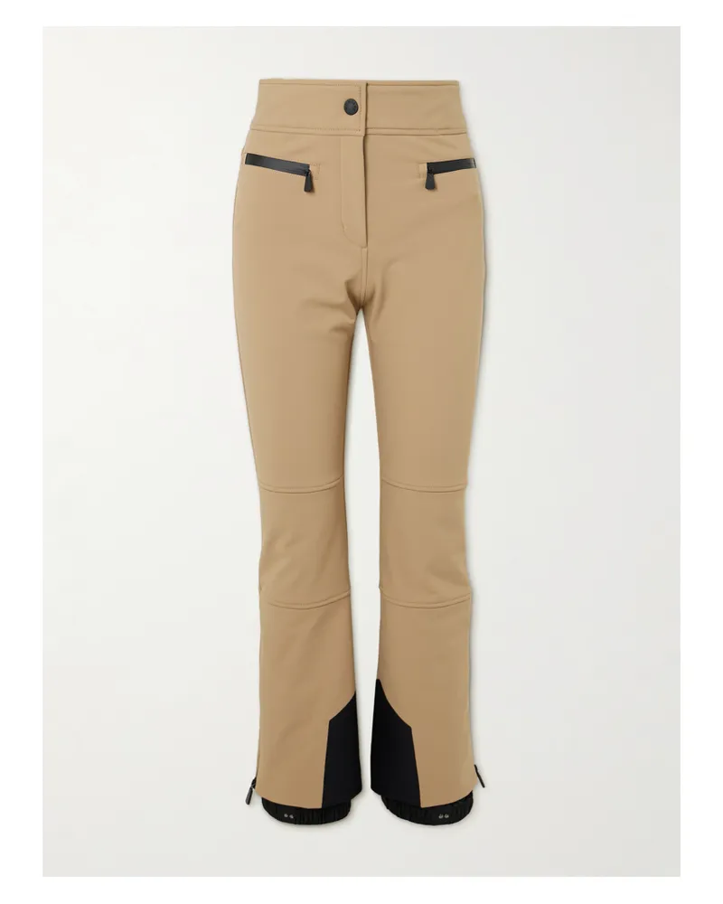 Moncler Bootcut-skihose Aus Shell - Braun Braun