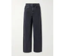 Koko High-rise Straight-leg Jeans - Black