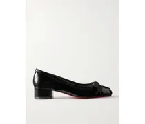 Mamaflirt 30 Pumps Aus Lackleder Mit Schleife - Schwarz
