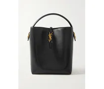 Le 37 Leather Bucket Bag - Black
