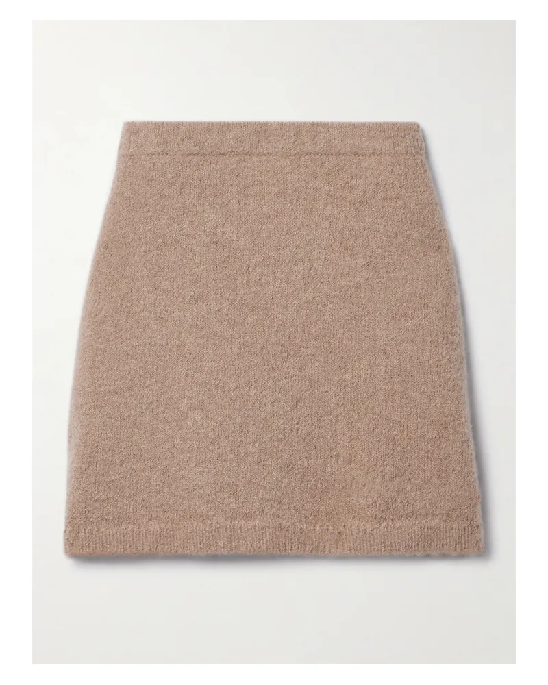 Magda Butrym Minirock Aus Strick - Neutral Neutral