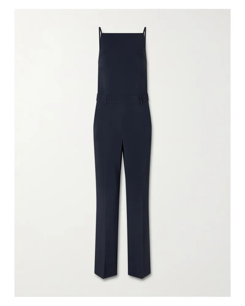 Givenchy Jumpsuit Aus Strukturiertem Cady - Schwarz Schwarz