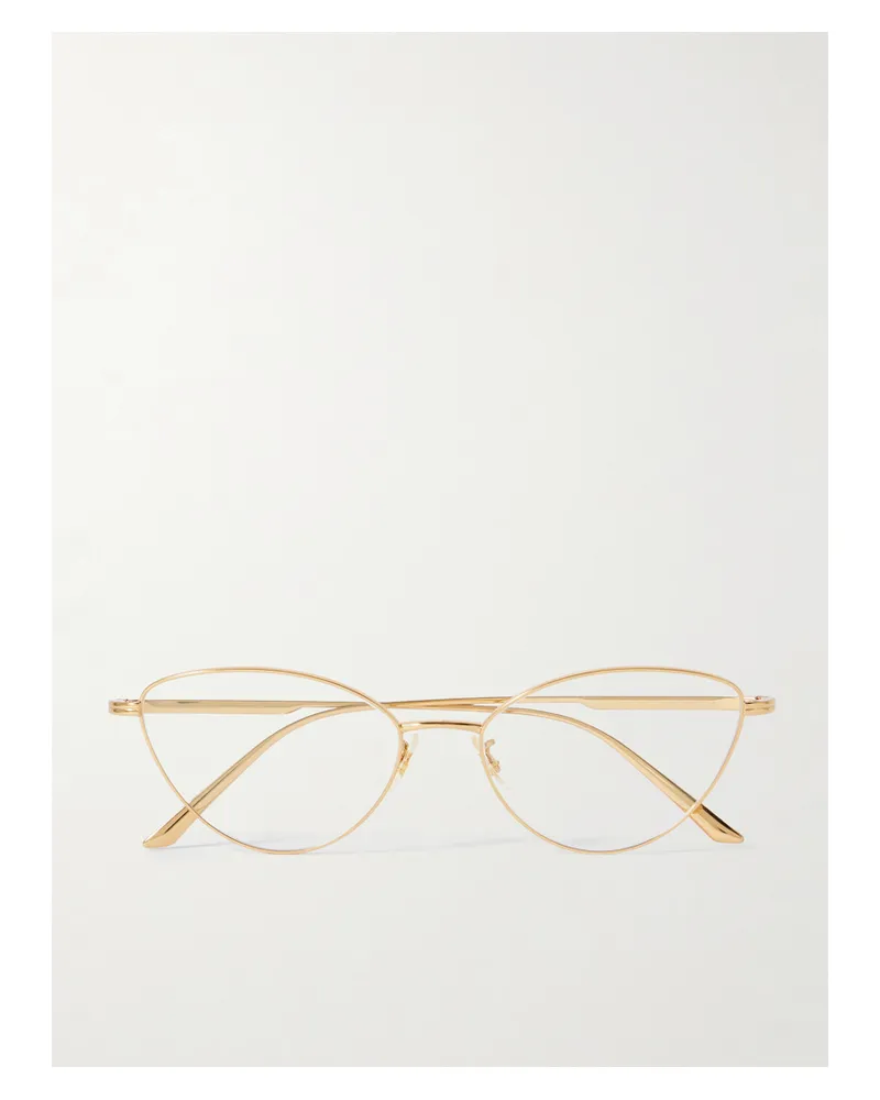 Oliver Peoples Khaite 1998rx Brille Mit Cat-eye-rahmen - Gold Gold