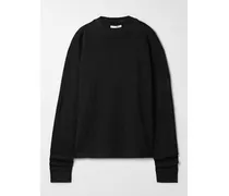 Amira Pullover Aus Jersey Aus Einer Baumwoll-kaschmirmischung - Schwarz