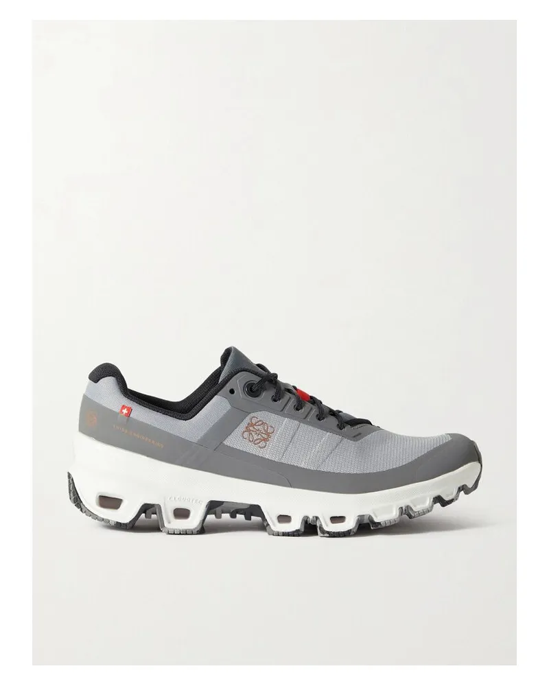 Loewe On Cloudventure Sneakers Aus Recyceltem Canvas Mit Gummibesätzen - Grau Grau