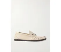 Laurent Loafers Aus Glanzleder - Creme